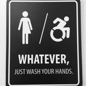 gender-neutral sign